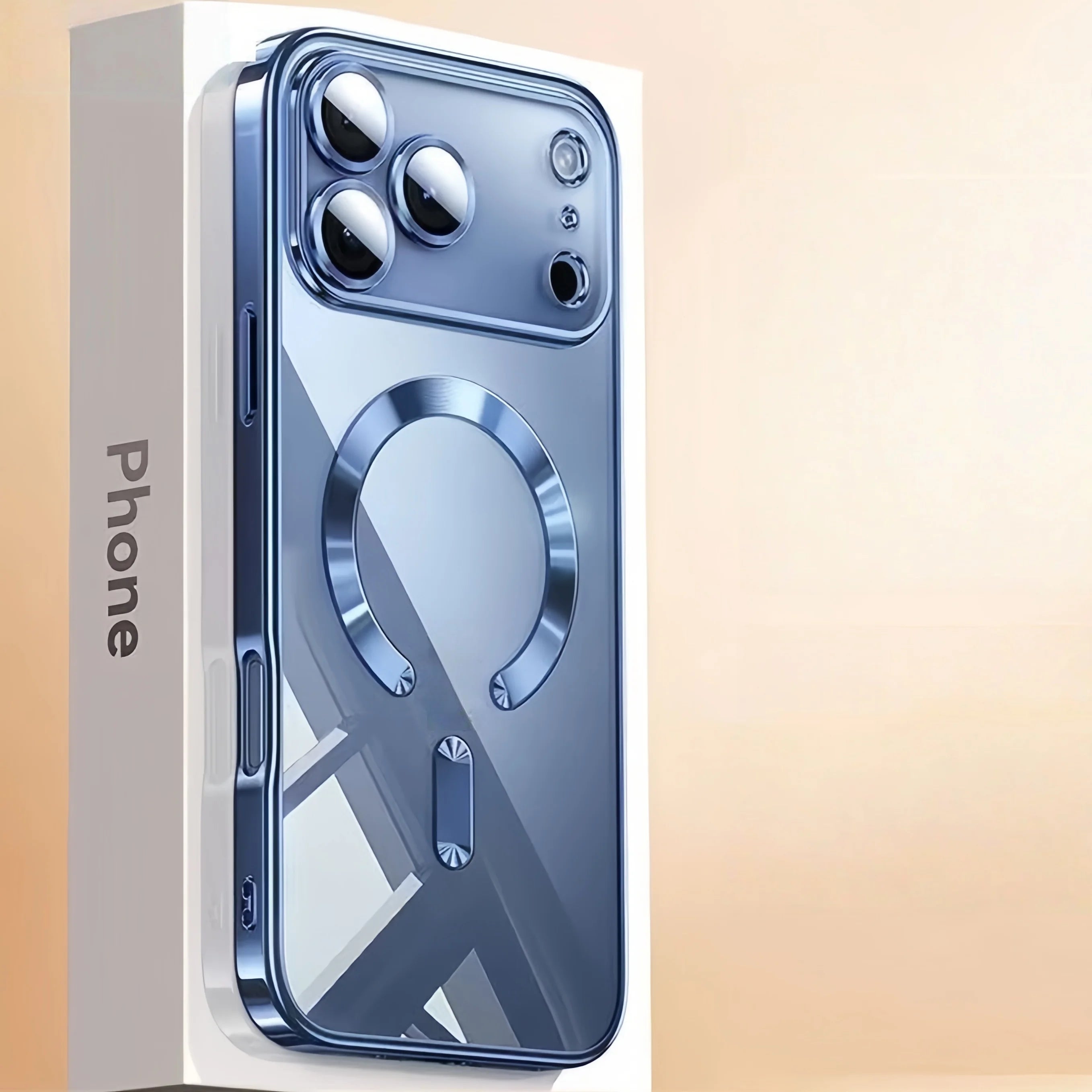 Camera Protection Plating Soft Case iPhone 17 Pro Max