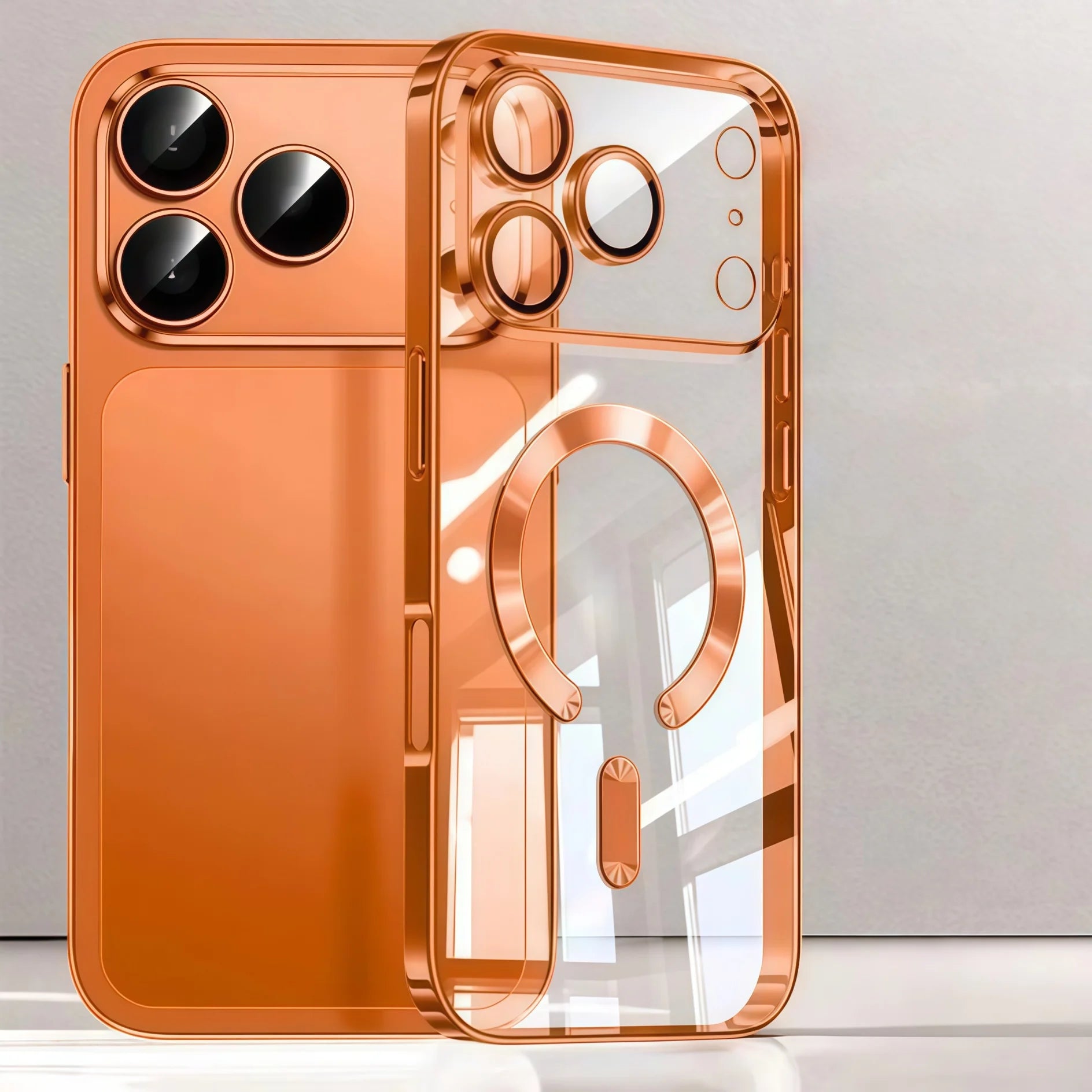 Camera Protection Plating Soft Case iPhone 17 Pro Max