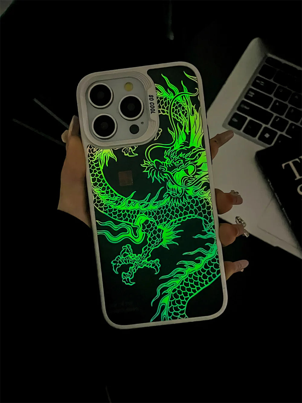 Luminous Dragon iPhone Case