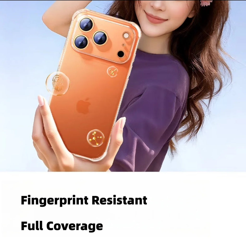 Transparent Shockproof TPU Case iPhone 17 Pro Max