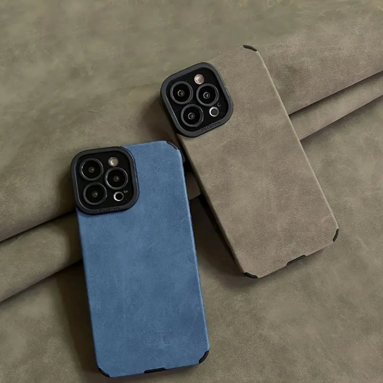 Shockproof Leather iPhone Case