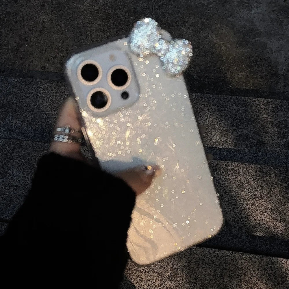 3D Bling Bow iPhone Case
