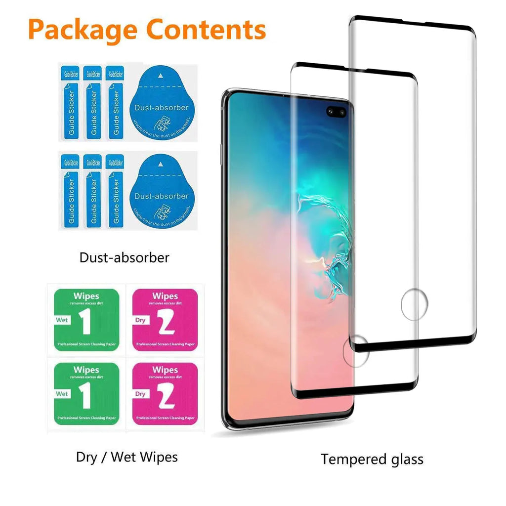 Samsung S10 Series Tempered Glass (4-Pack)