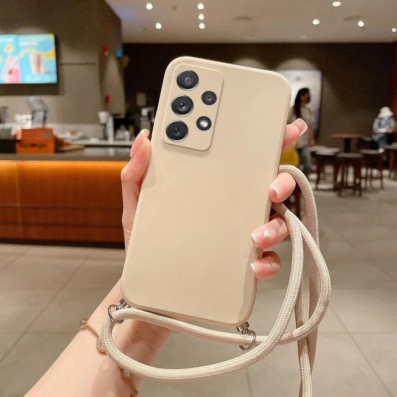 TPU Lanyard Samsung Case