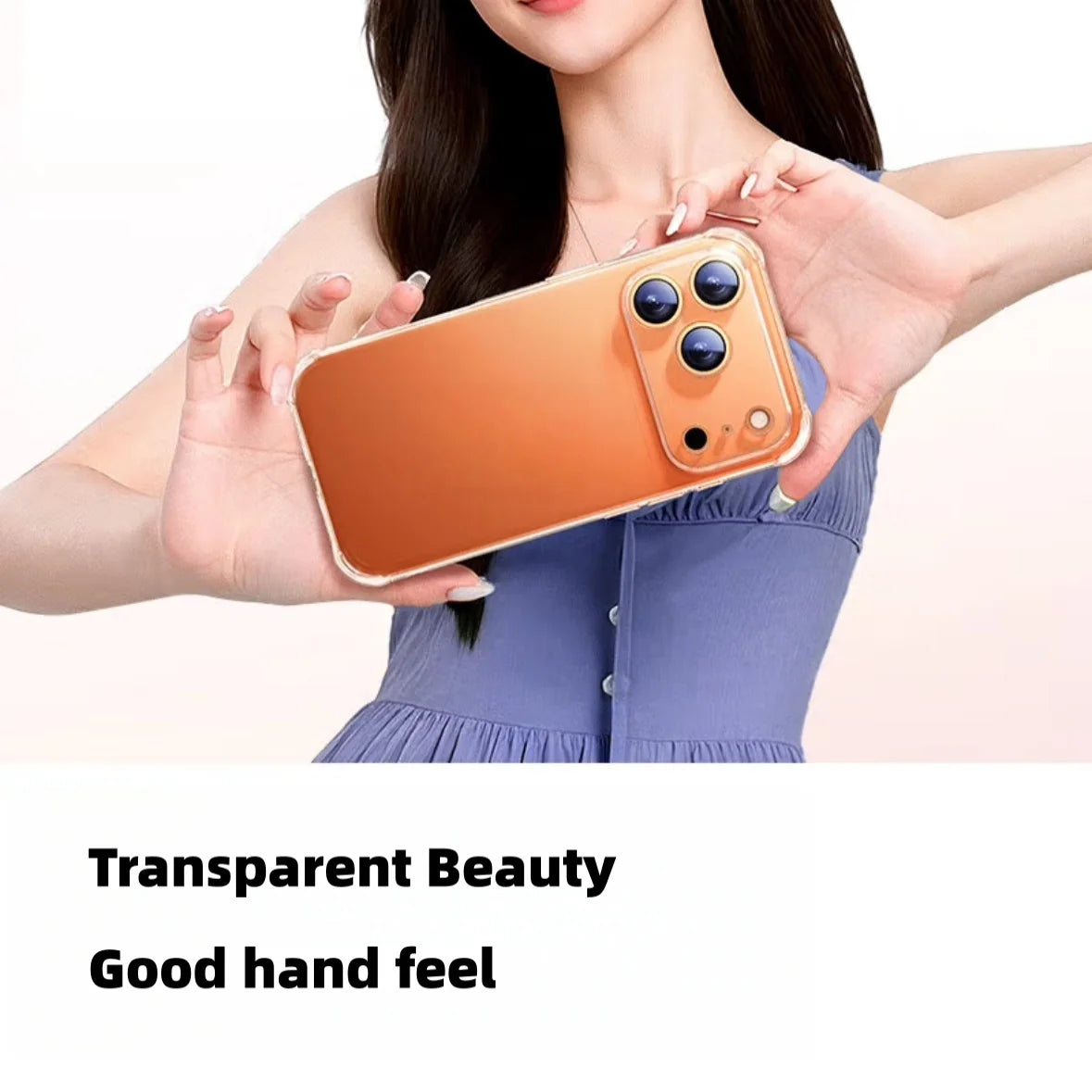 Transparent Shockproof TPU Case iPhone 17 Pro Max