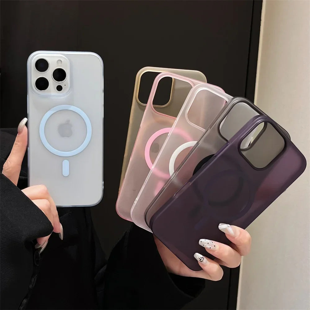 Matte Translucent Magsafe Case