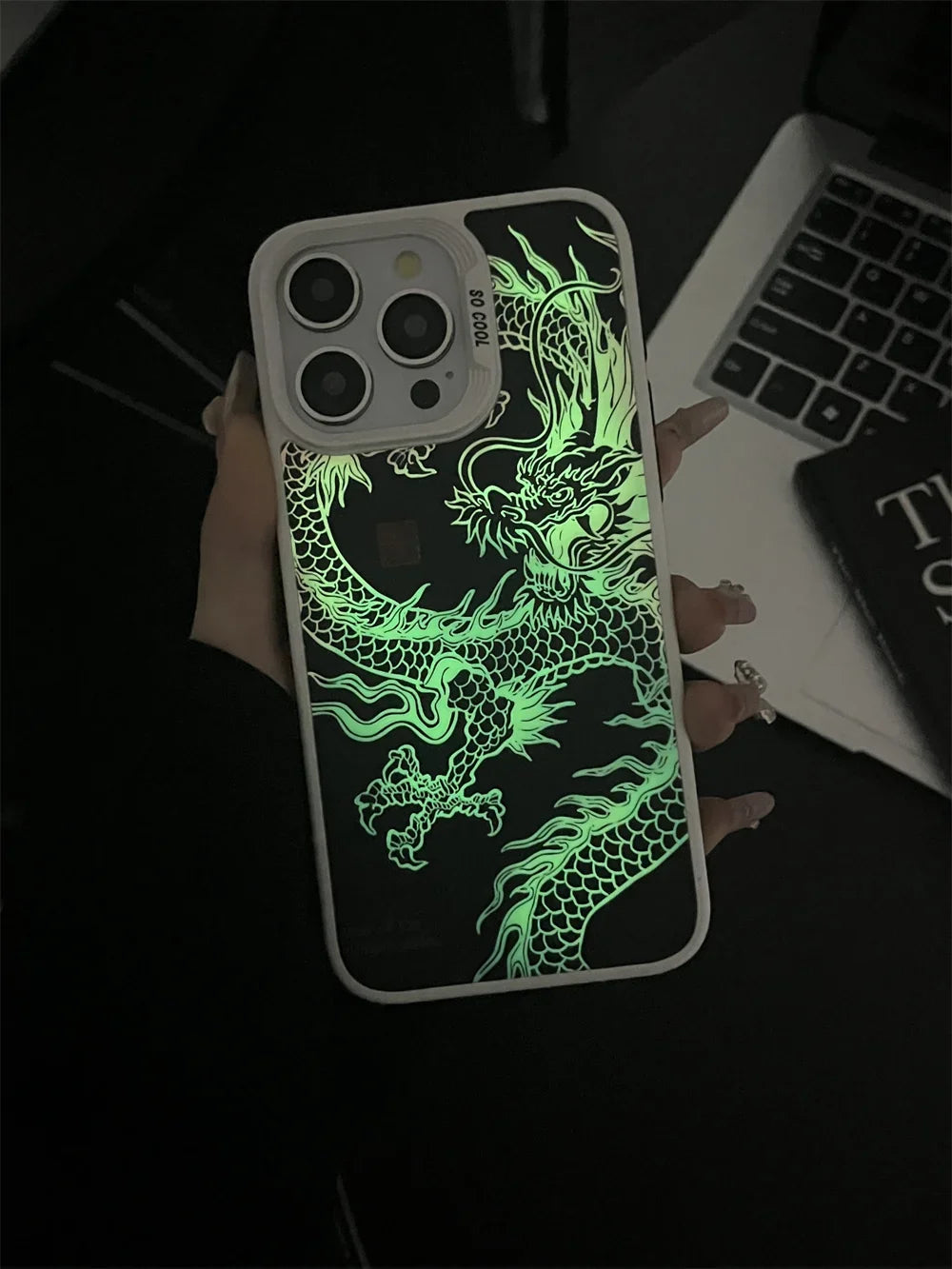 Luminous Dragon iPhone Case