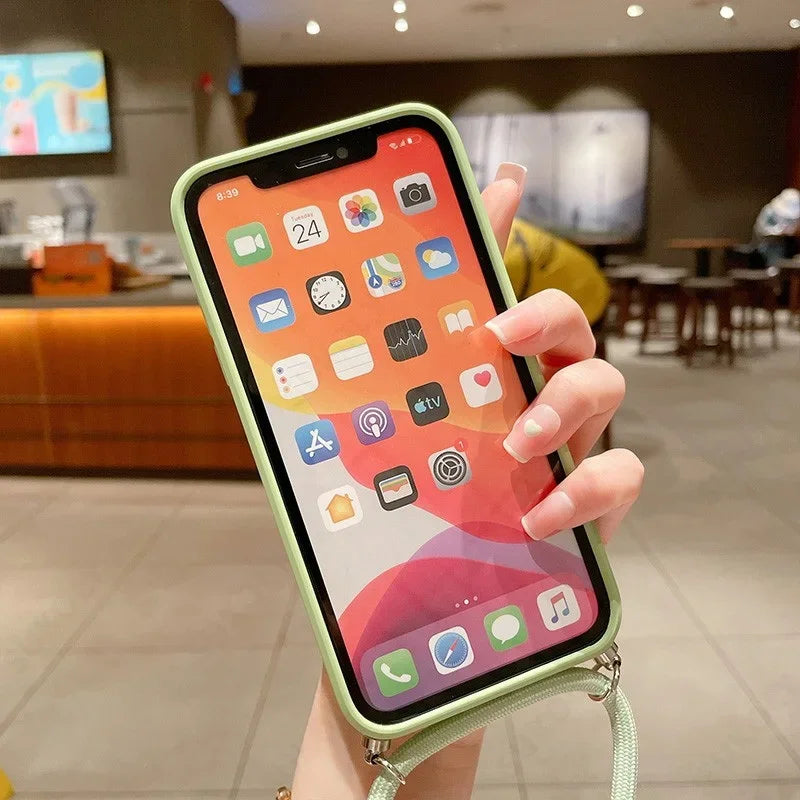 TPU Lanyard Samsung Case