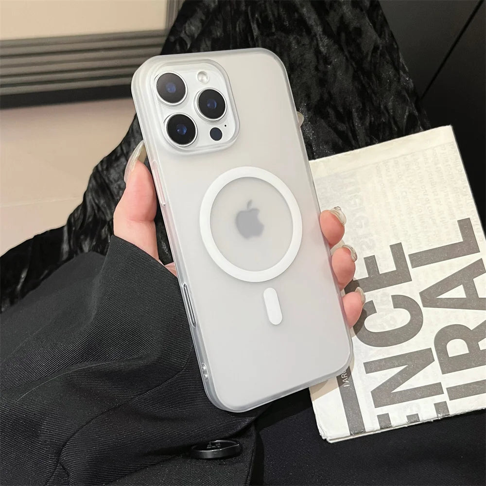 Matte Translucent Magsafe Case