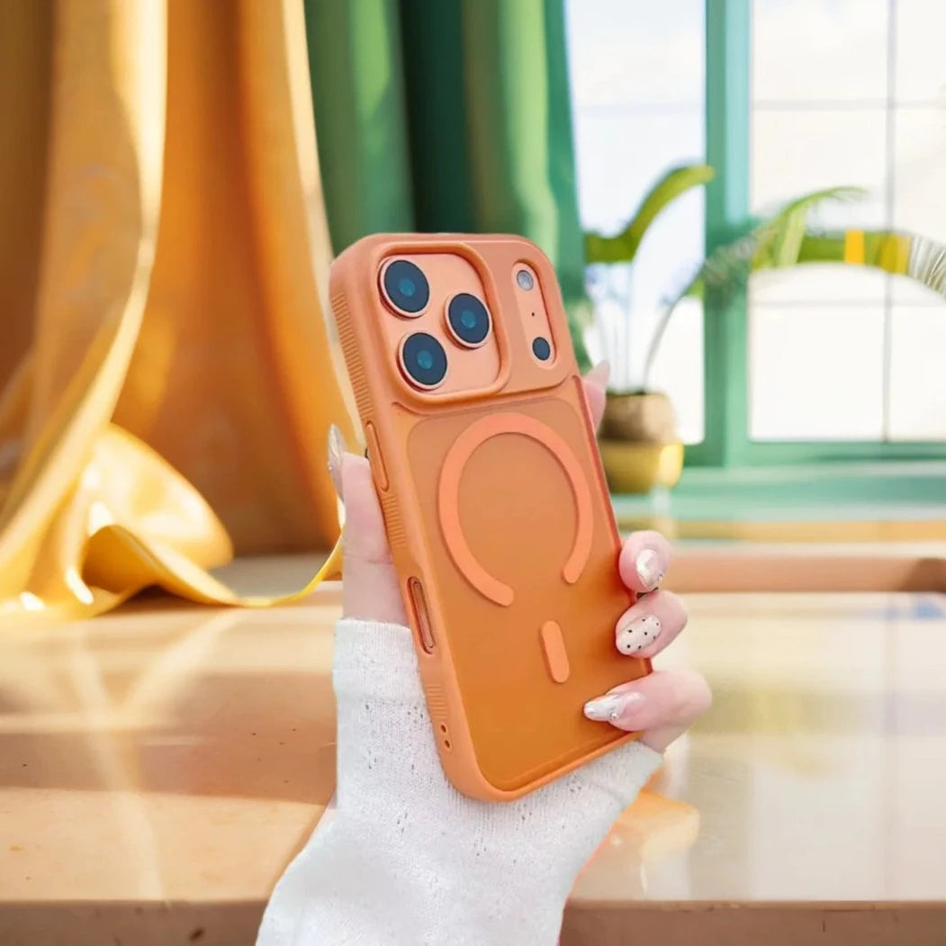 Matte Translucent Magnetic Case iPhone 17 Pro Max