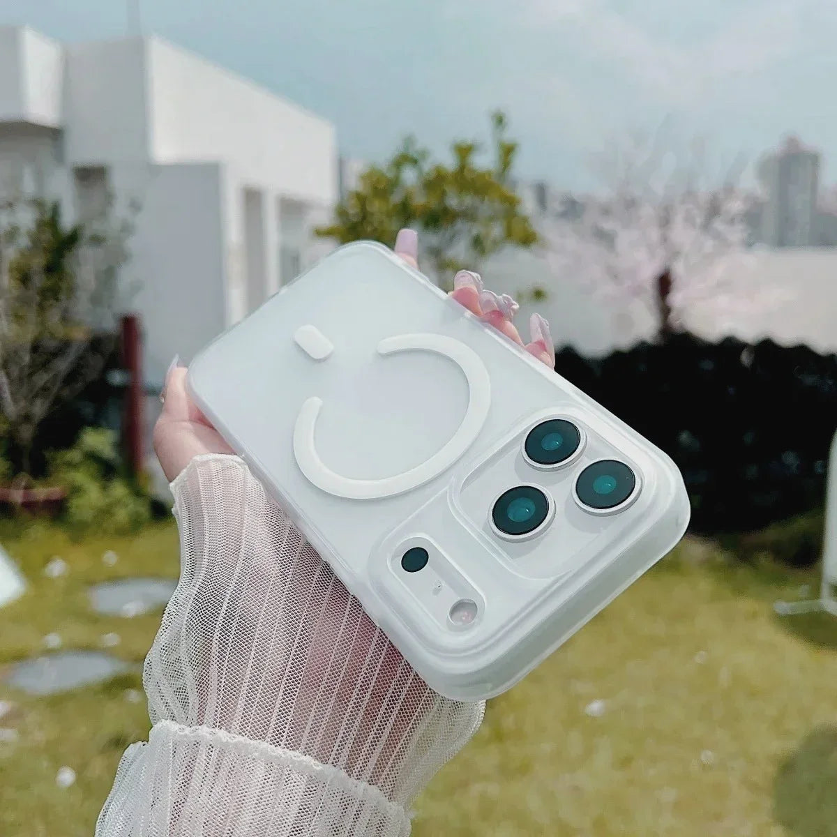 Matte Translucent Magnetic Case iPhone 17 Pro Max