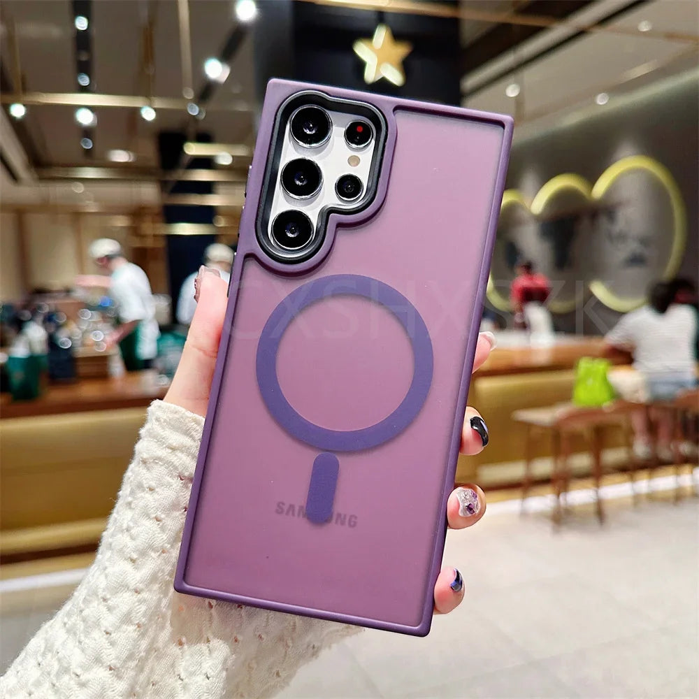 Matte Magnetic Samsung Case