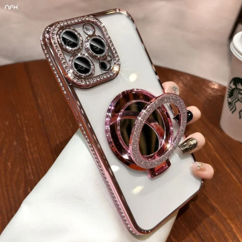 Glitter Holder iPhone Case