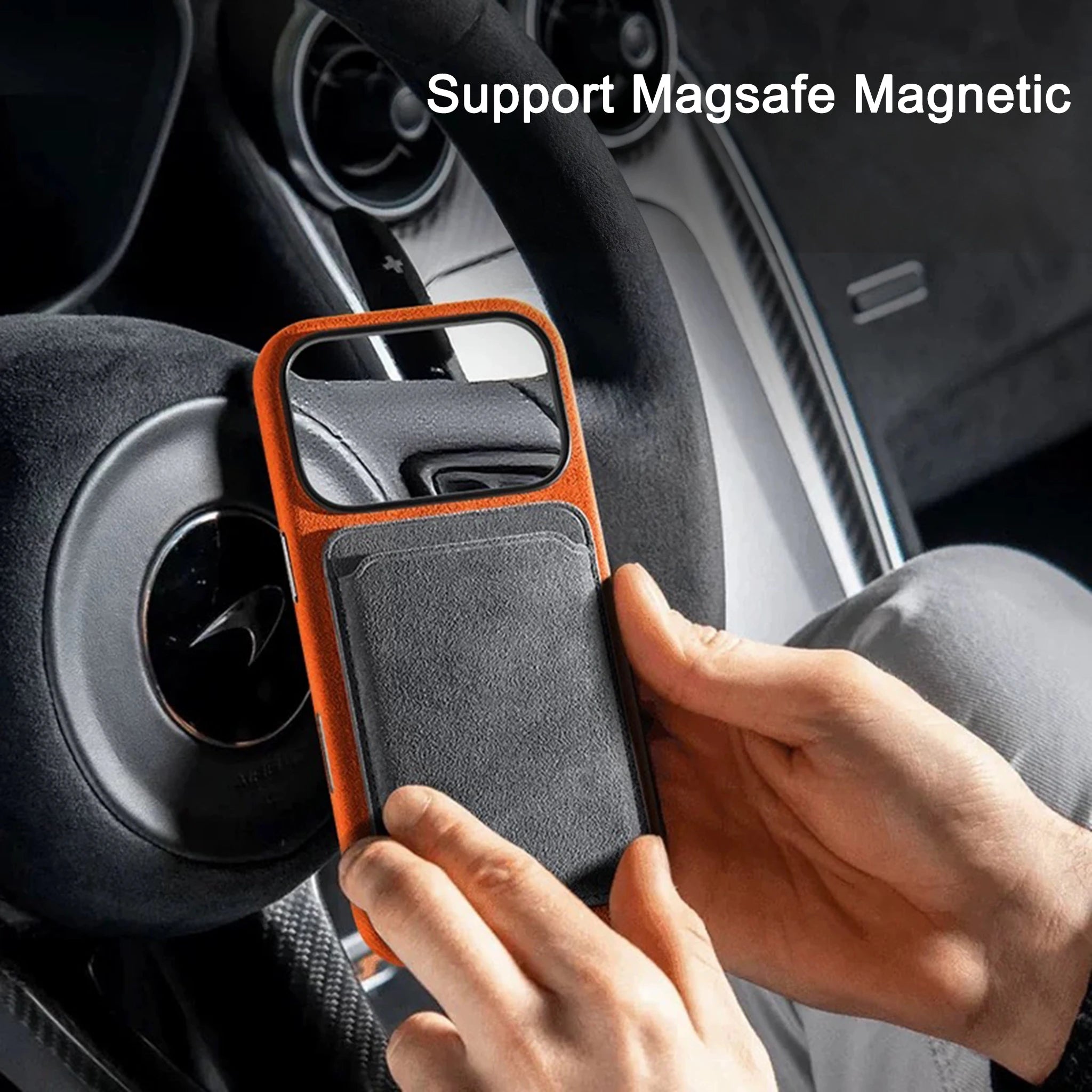 Alcantara Magsafe Magnetic Case iPhone 17 Pro Max