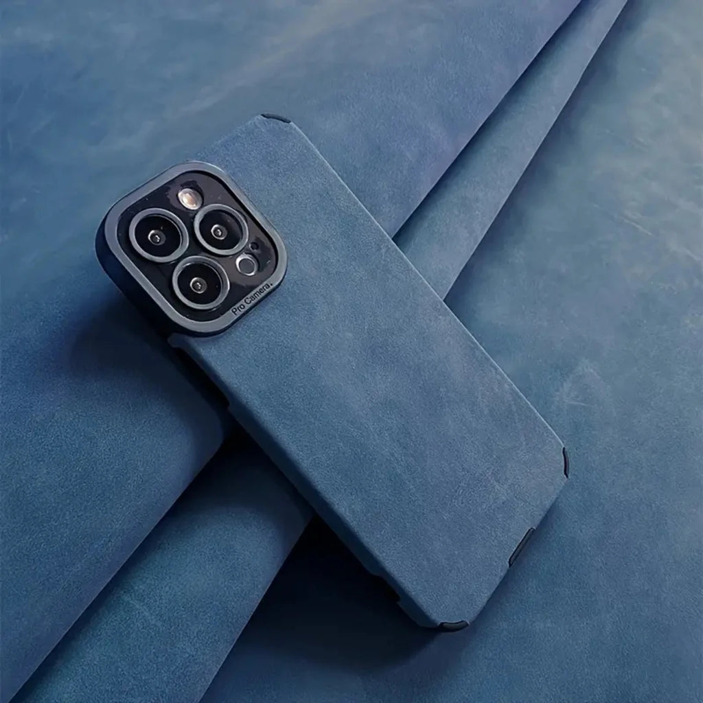 Shockproof Leather iPhone Case