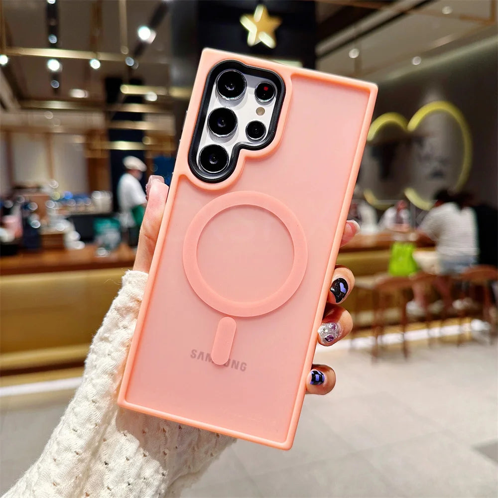 Matte Magnetic Samsung Case