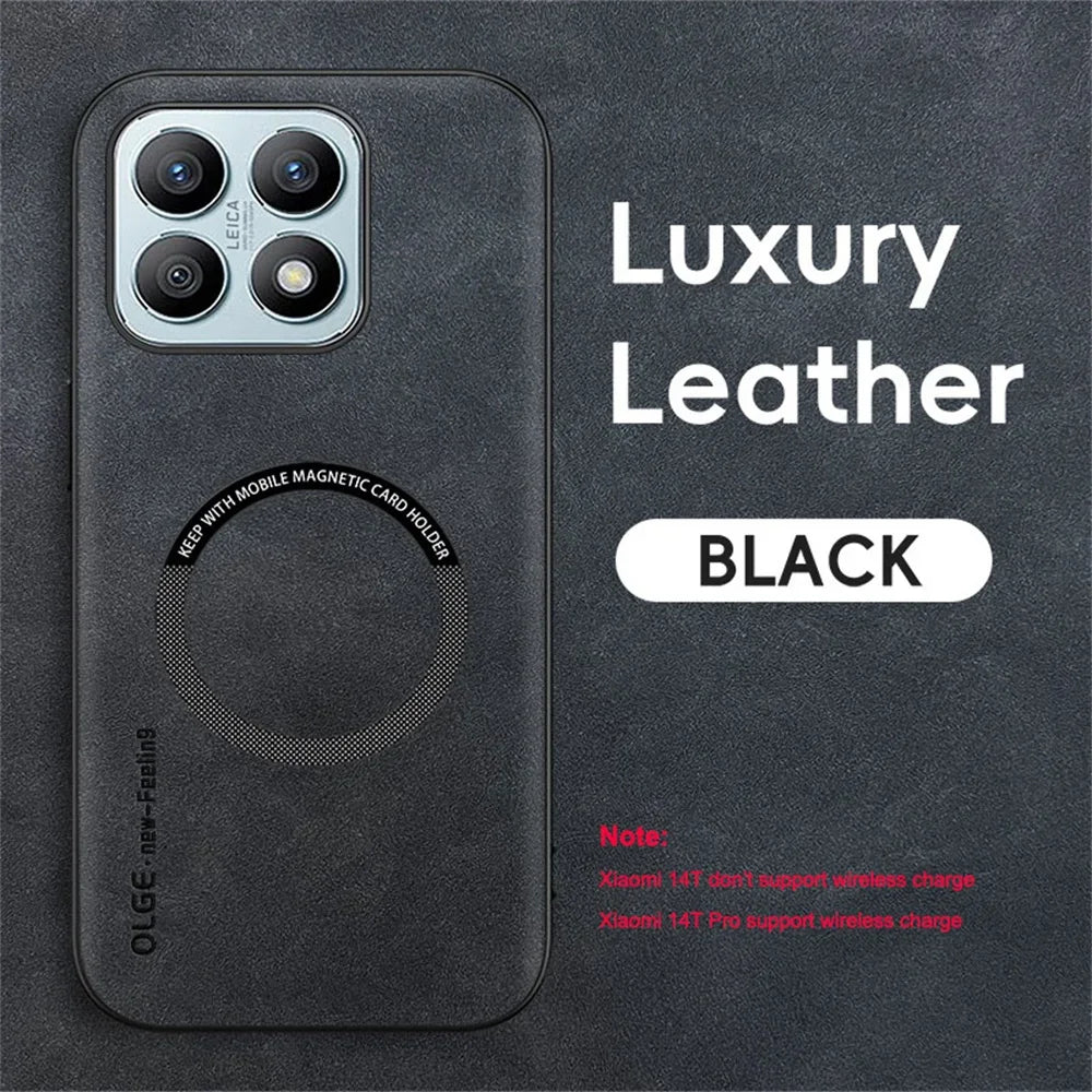 Sheepskin Leather Xiaomi Case