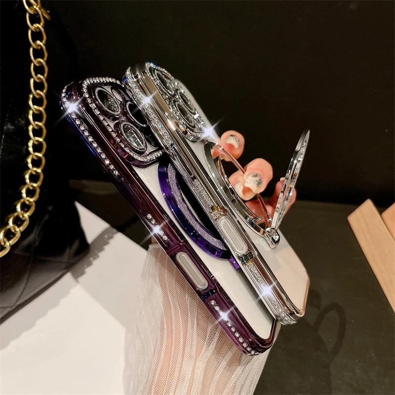 Glitter Holder iPhone Case