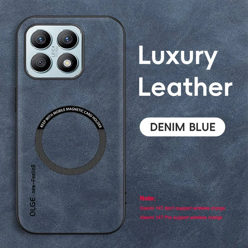 Sheepskin Leather Xiaomi Case