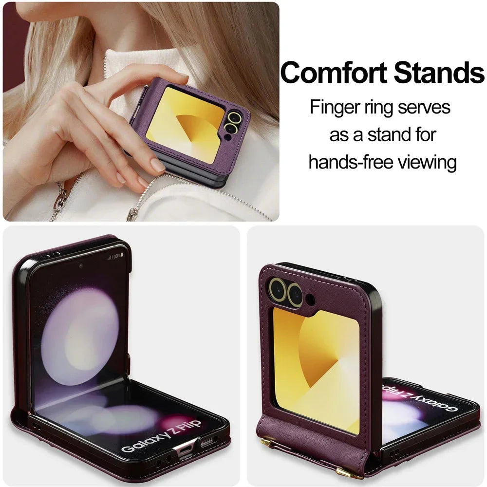 Crossbody Wallet Samsung Case