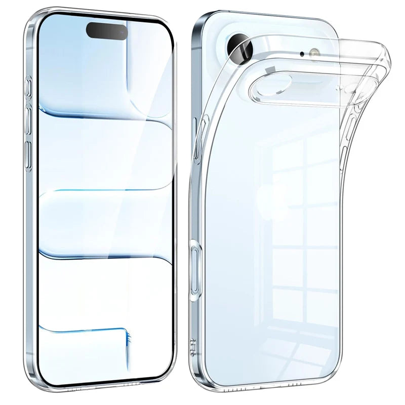iPhone 13–17 Ultra-thin Clear Case