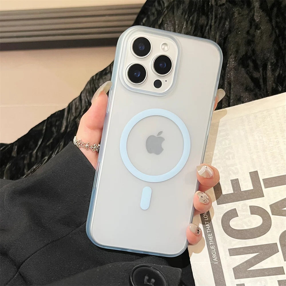 Matte Translucent Magsafe Case