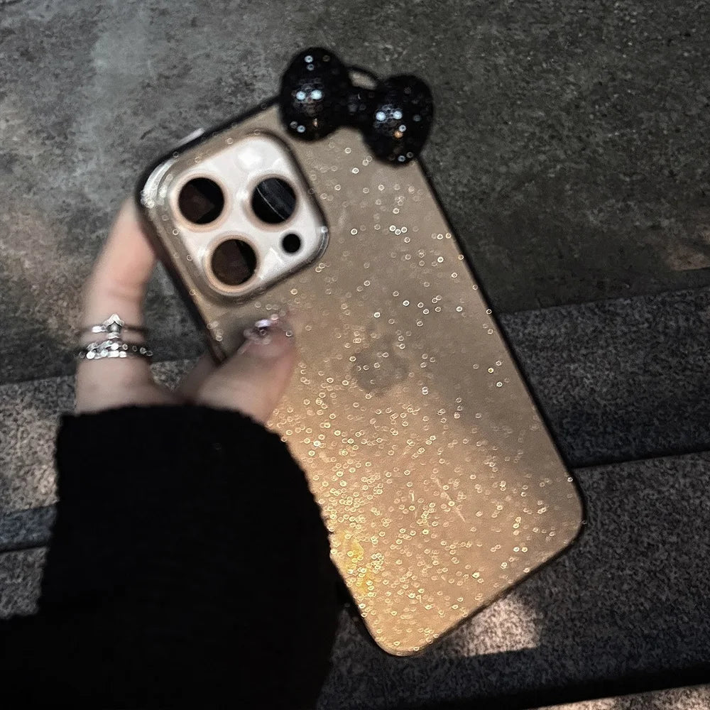 3D Bling Bow iPhone Case