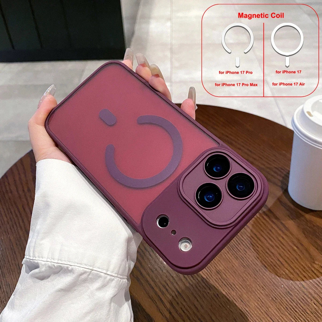 Magnetic Clear Shockproof Case iPhone 17 Pro Max