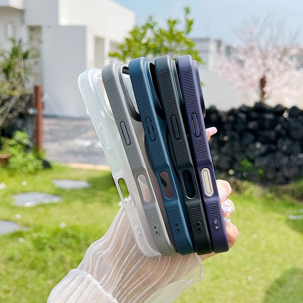 Matte Translucent Magnetic Case iPhone 17 Pro Max