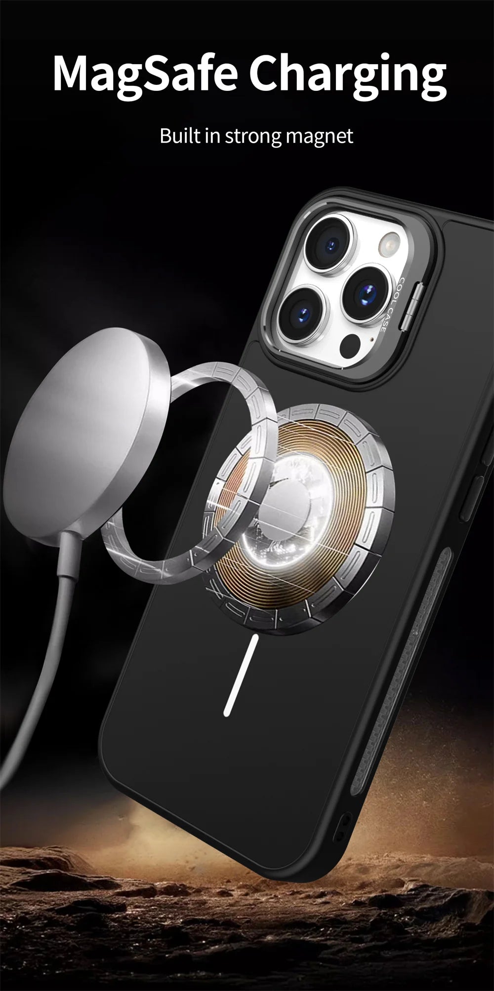 Liquid Silicone MagSafe iPhone Case