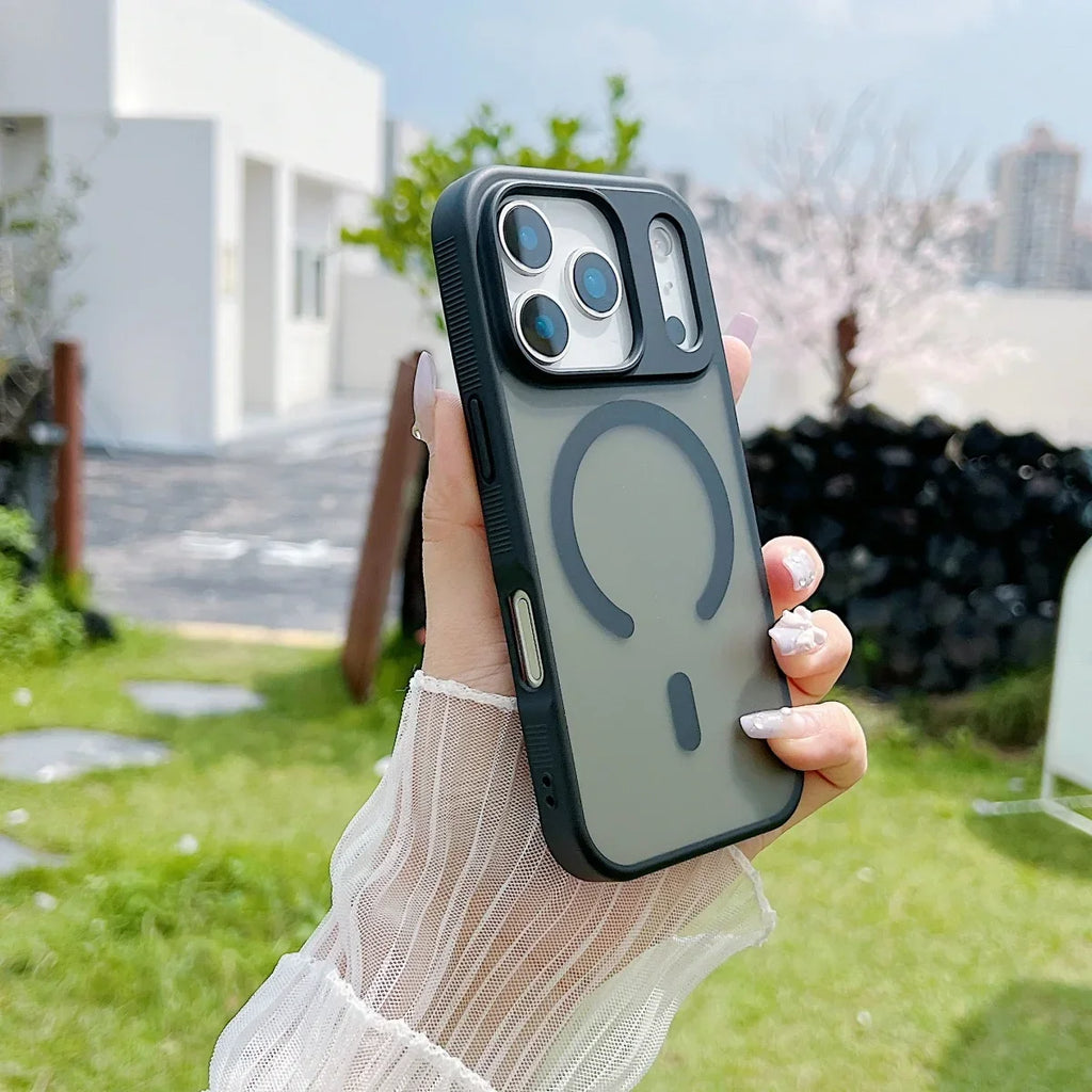 Matte Translucent Magnetic Case iPhone 17 Pro Max