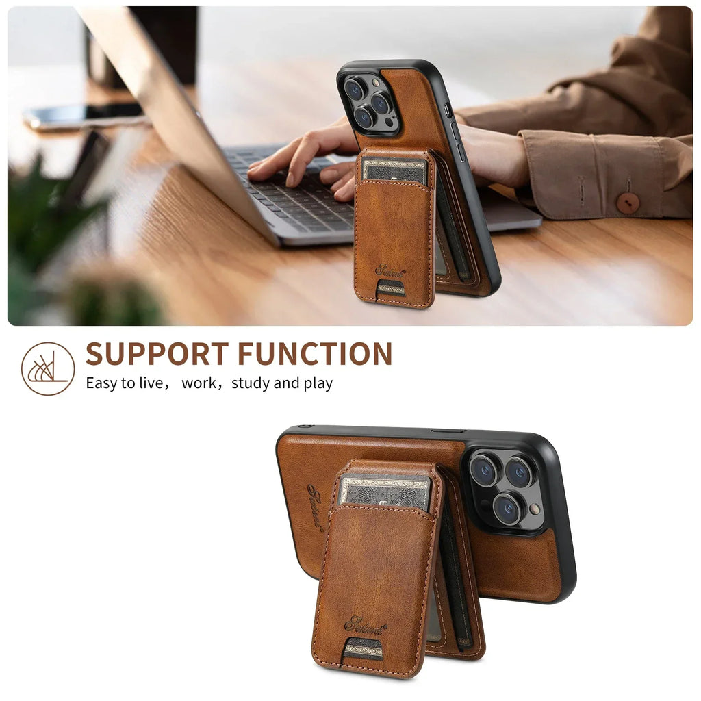 2-in-1 Wallet MagSafe iPhone Case