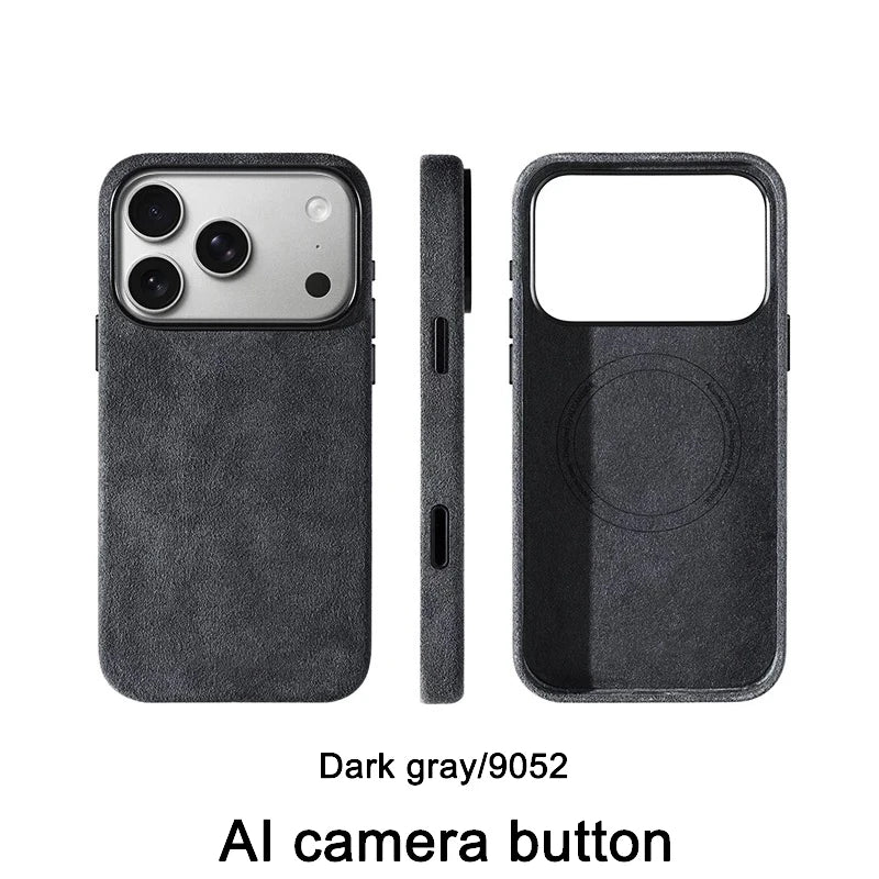 Alcantara Magsafe Magnetic Case iPhone 17 Pro Max