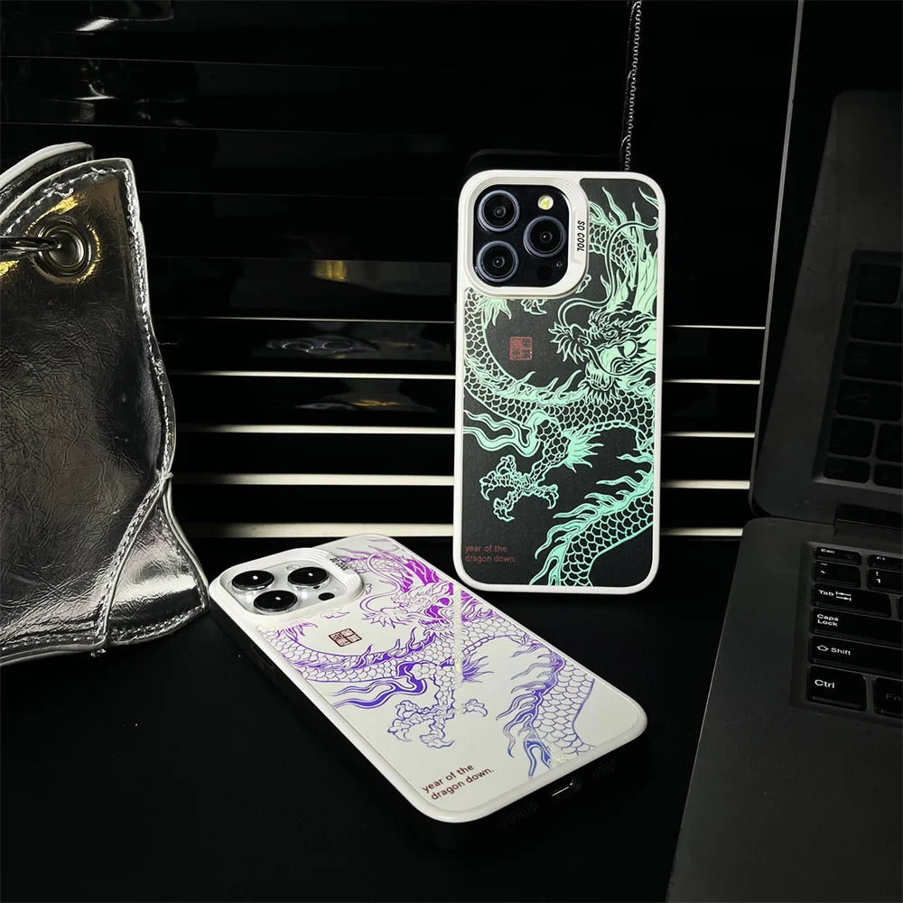 Luminous Dragon iPhone Case