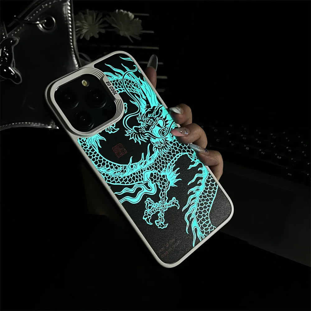 Luminous Dragon iPhone Case
