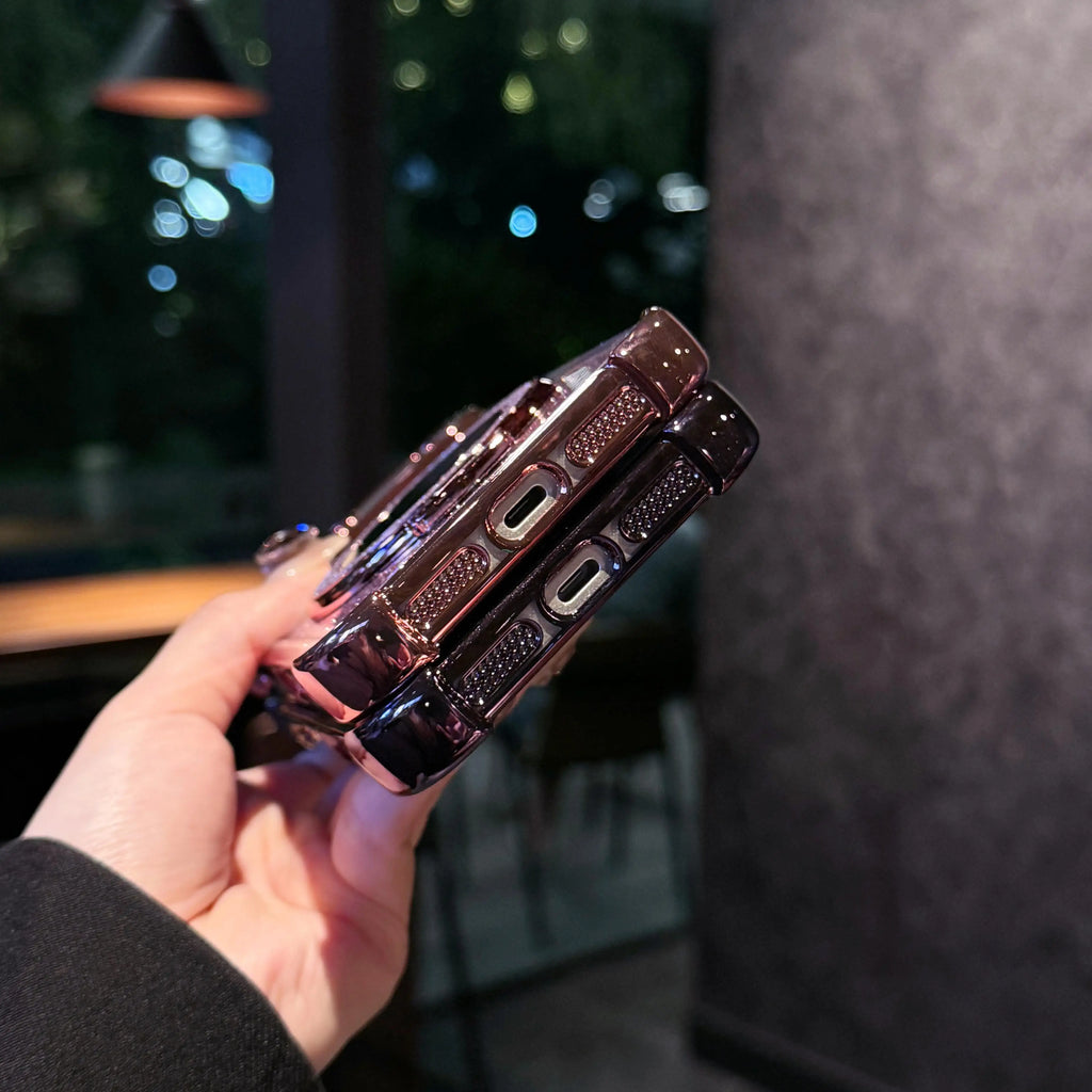 Fashion Glitter Mirror Magnetic Case iPhone 17