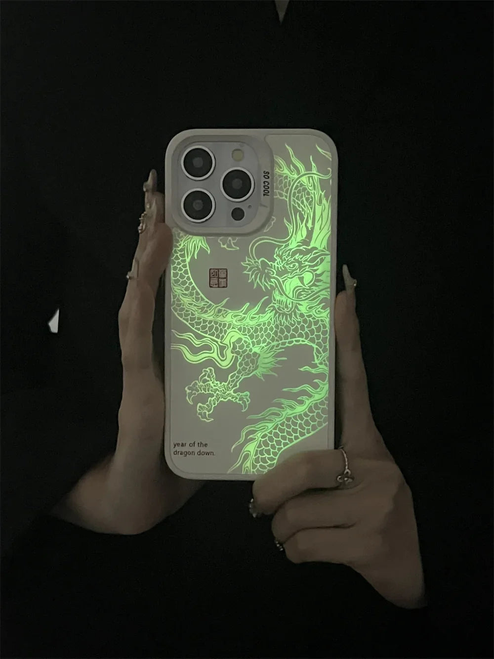 Luminous Dragon iPhone Case