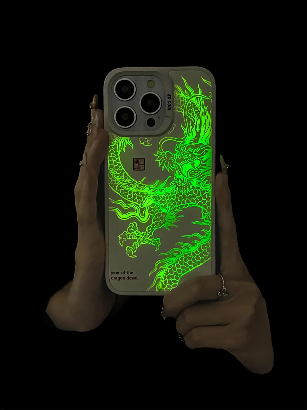 Luminous Dragon iPhone Case