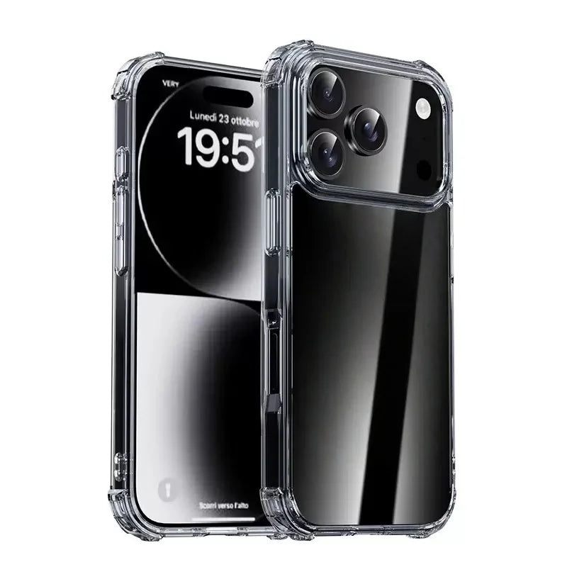 Transparent Shockproof TPU Case iPhone 17 Pro Max