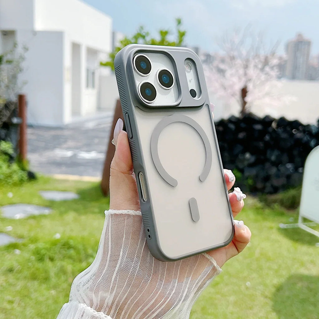 Matte Translucent Magnetic Case iPhone 17 Pro Max