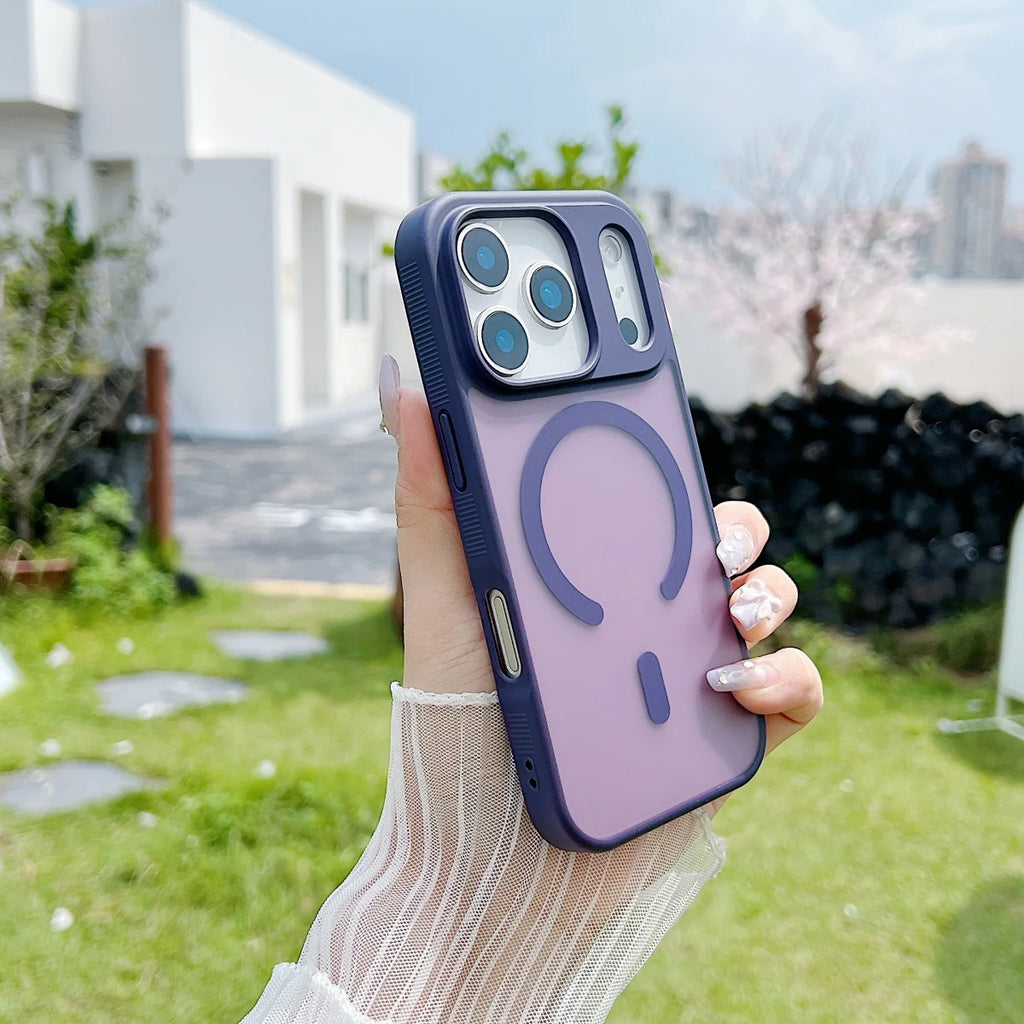 Matte Translucent Magnetic Case iPhone 17 Pro Max