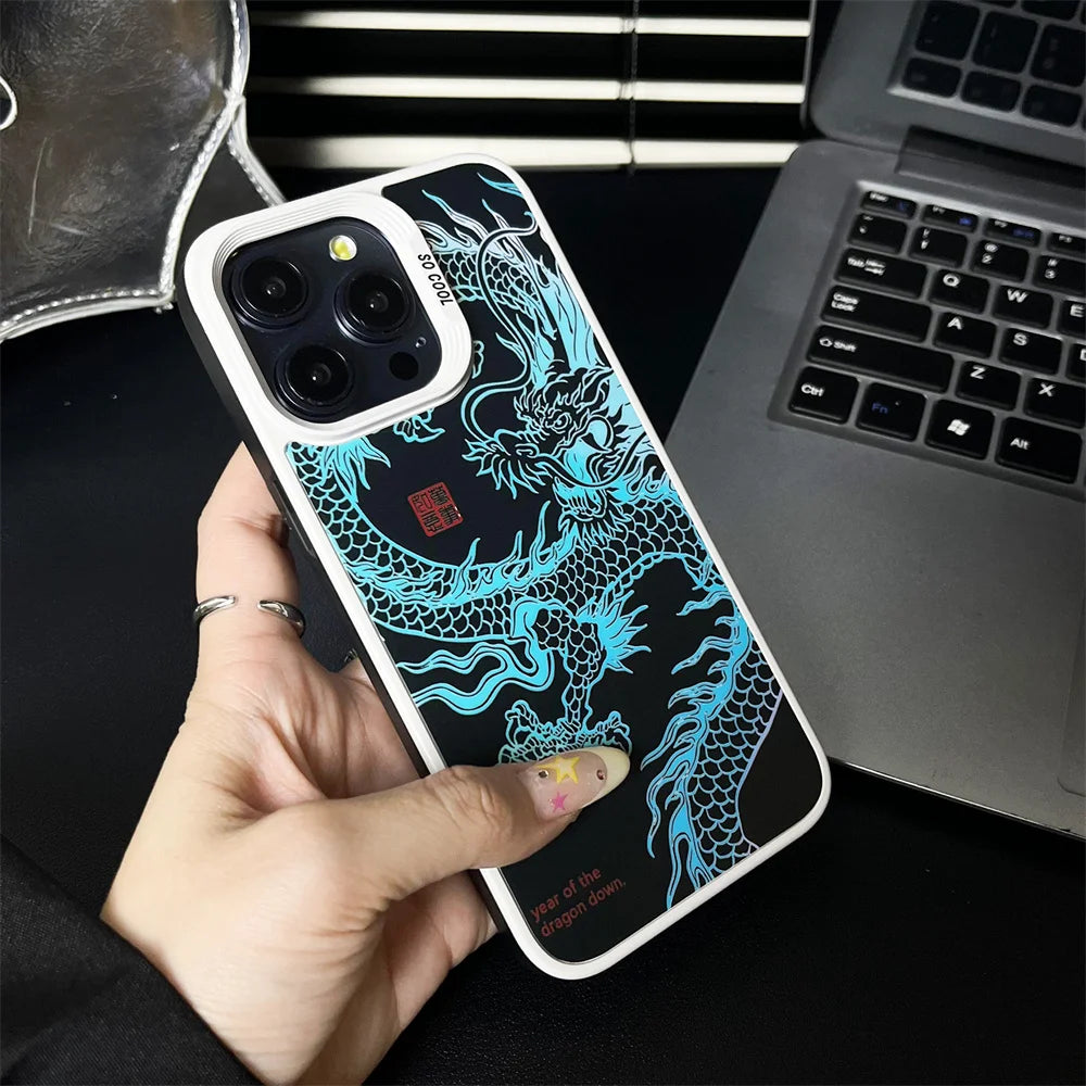 Luminous Dragon iPhone Case