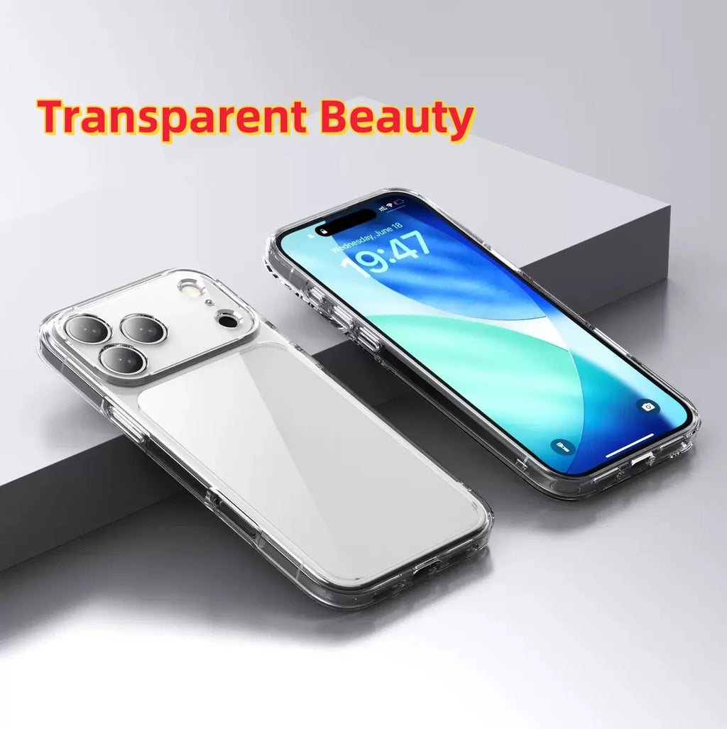 Transparent Shockproof TPU Case iPhone 17 Pro Max
