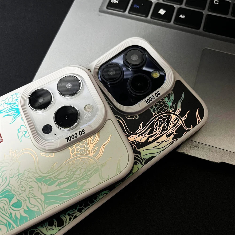 Luminous Dragon iPhone Case