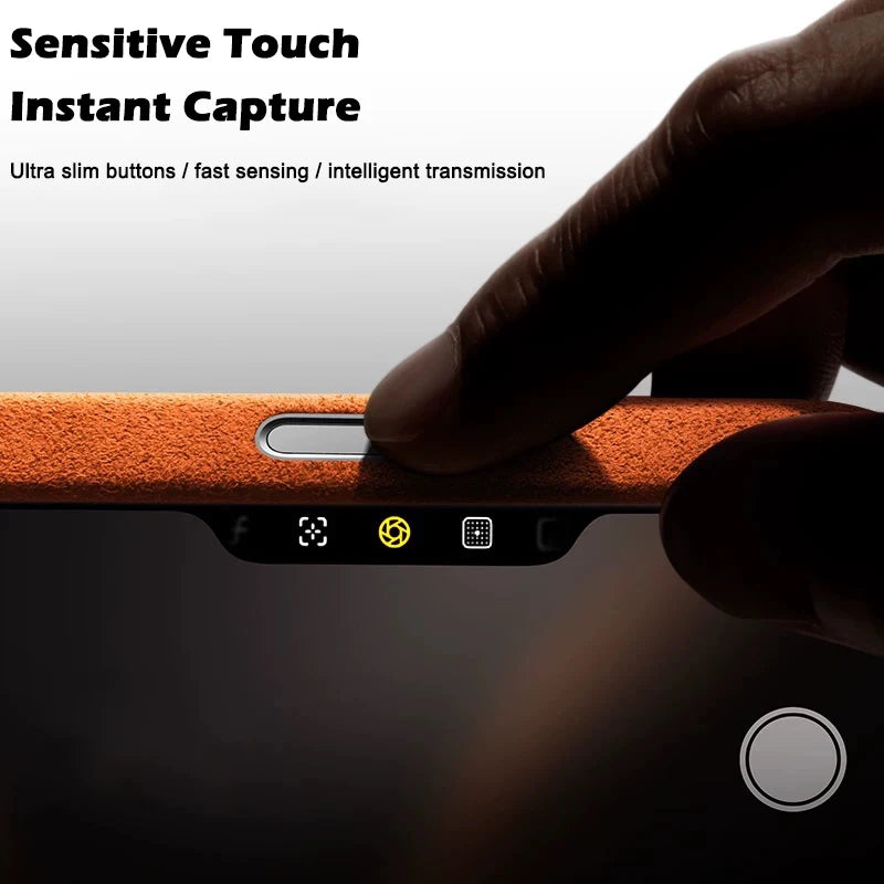 Alcantara Magsafe Magnetic Case iPhone 17 Pro Max