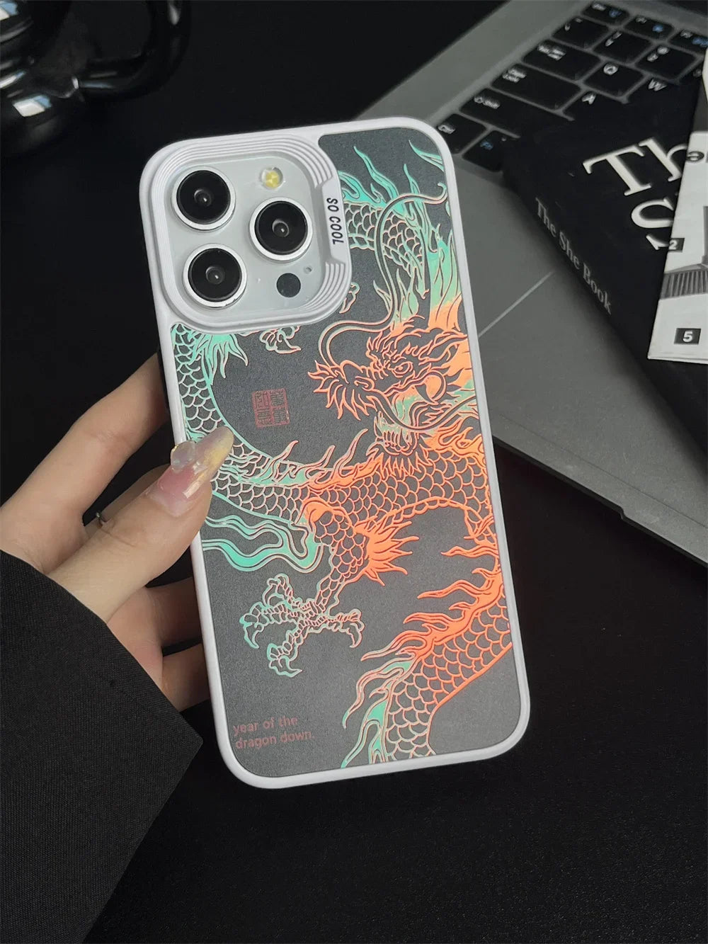 Luminous Dragon iPhone Case