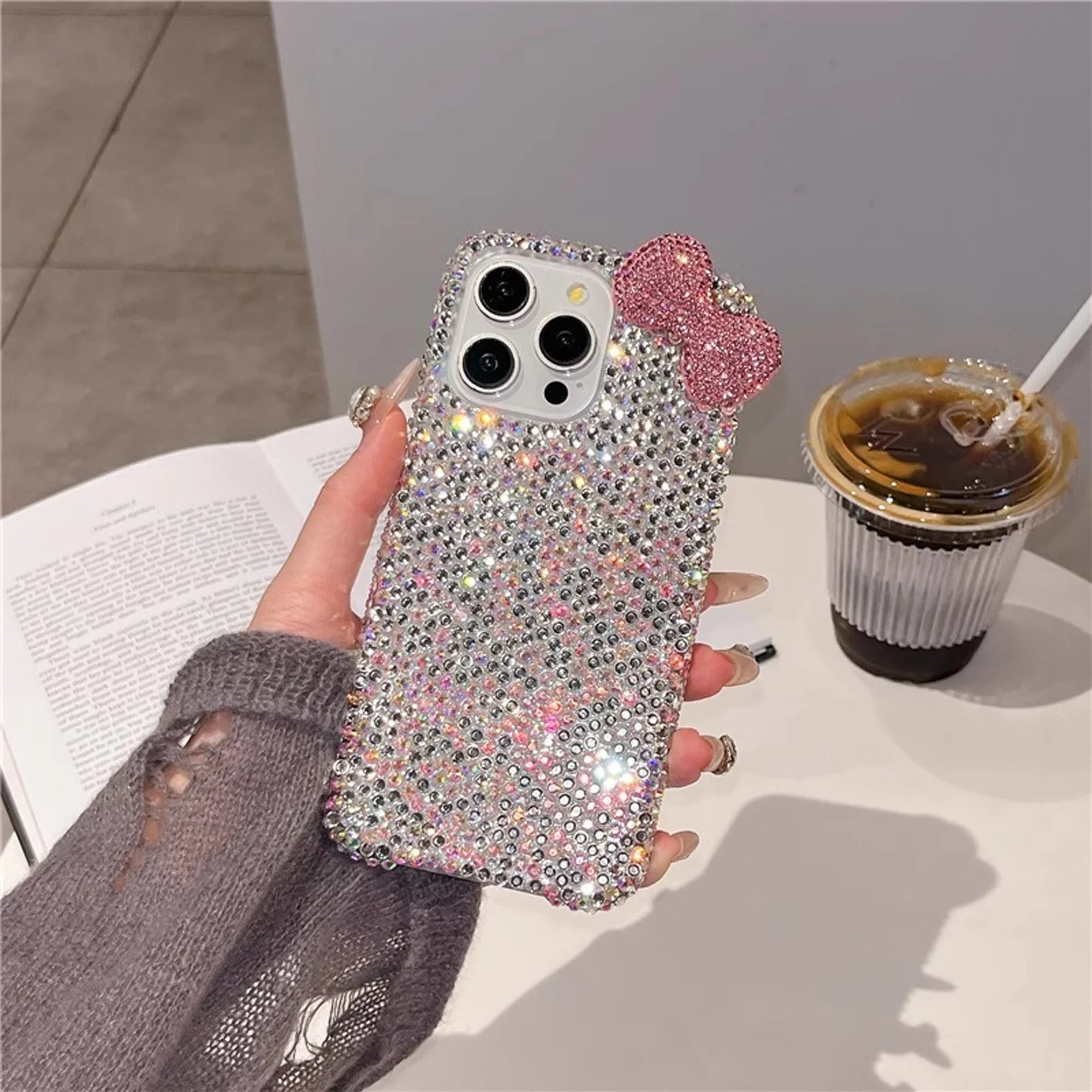 Diamond Bow iPhone Case