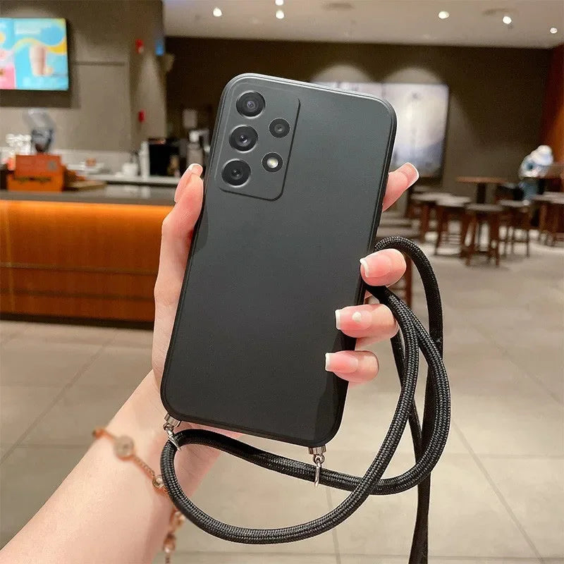 TPU Lanyard Samsung Case