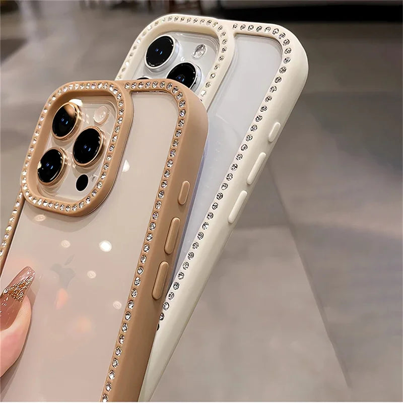 Bling Transparent iPhone Case