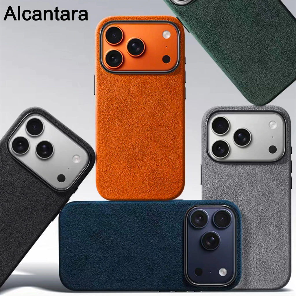 Alcantara Magsafe Magnetic Case iPhone 17 Pro Max